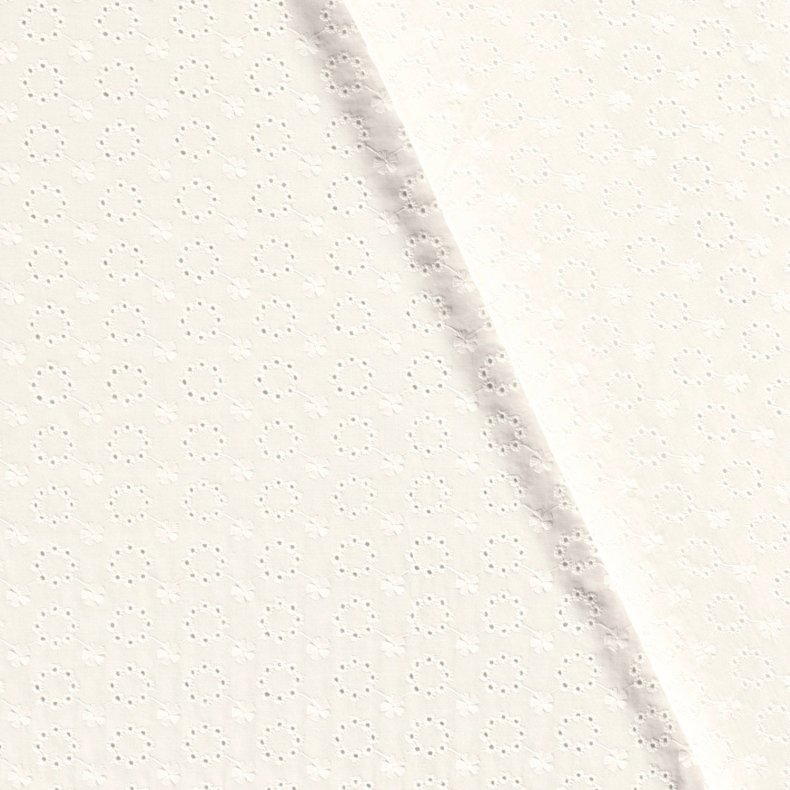 Broderi Anglaise // R Hvid