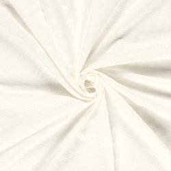 Broderi Anglaise // Korn blomst r� Hvid