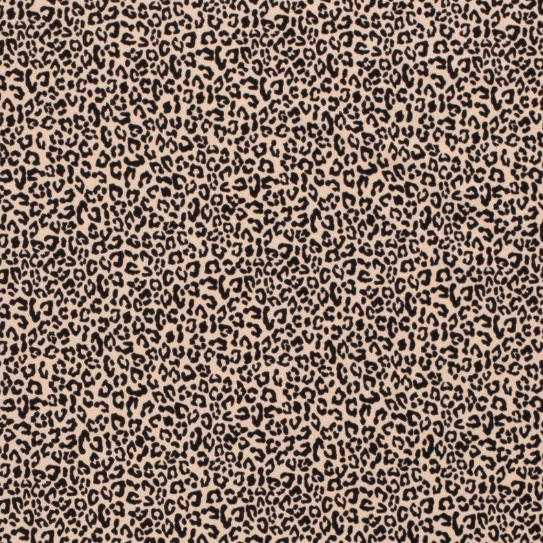 Bomulds jersey // Lille Leopard