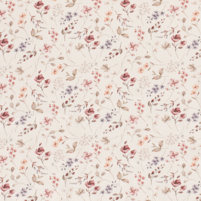 Bomulds Rib Jersey // Red Summer