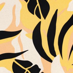 Abstract Yellow ( Ved kb af hele meter.: 80,- )