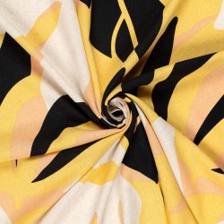 Abstract Yellow ( Ved kb af hele meter.: 80,- )