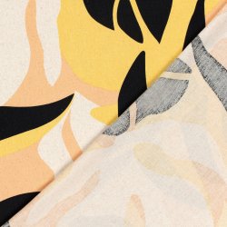 Abstract Yellow ( Ved kb af hele meter.: 80,- )