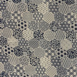 Hexa japansk voil // Bl�