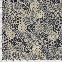 Hexa japansk voil // Bl�