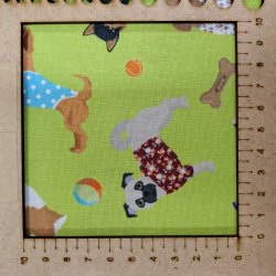 Bomuld l�rred // Green Dogs