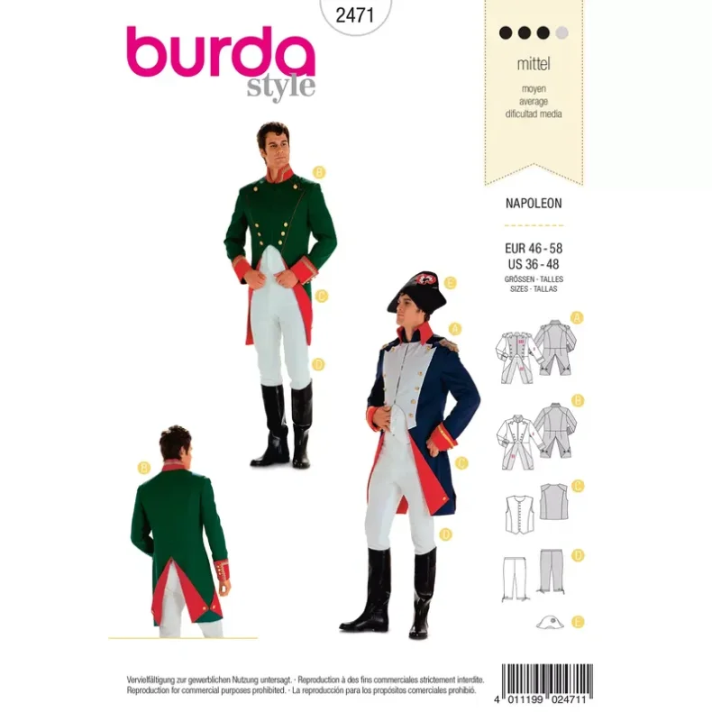 Burda 2471- Napolion
