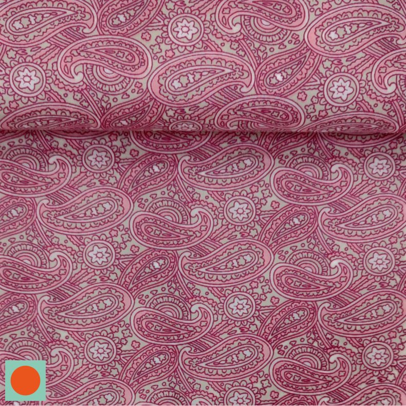 Poplin // Paisley Pink