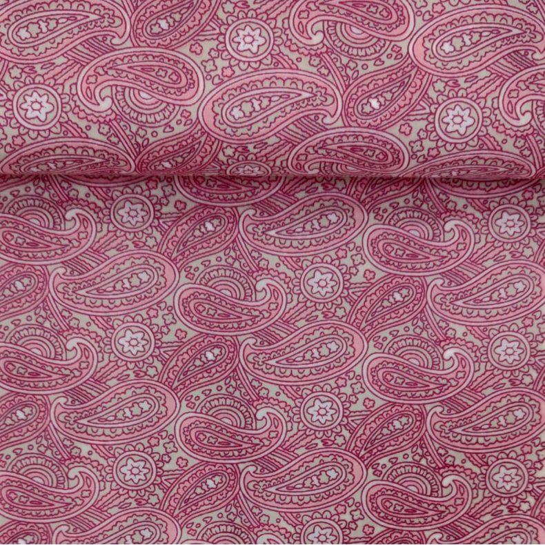 Poplin // Paisley Pink