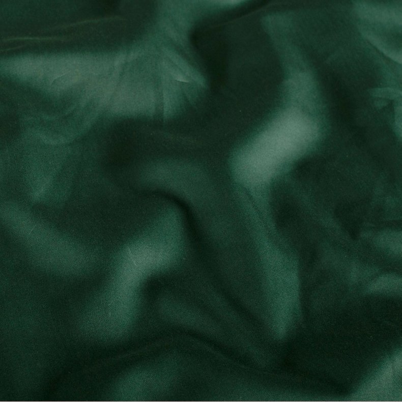 Bomuld let satin // M�rke Gr�n 28
