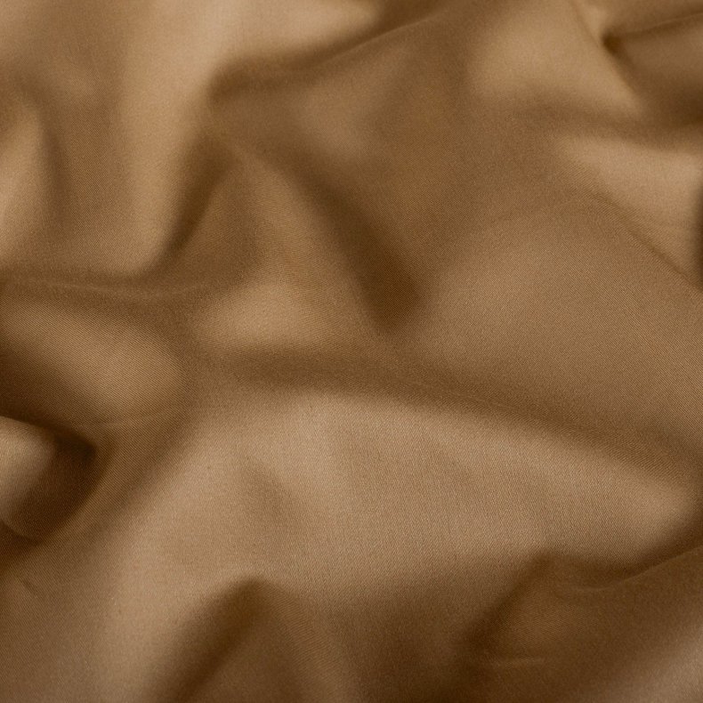 Bomuld let satin // Camel 53