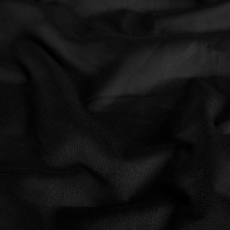 Bomuld let satin // Sort 69