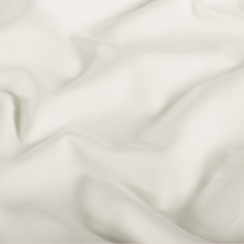 Bomuld let satin // Hvid 51
