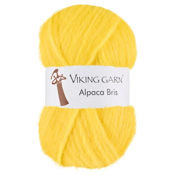 Alpaca Bris // CITRON GUL nr. 344