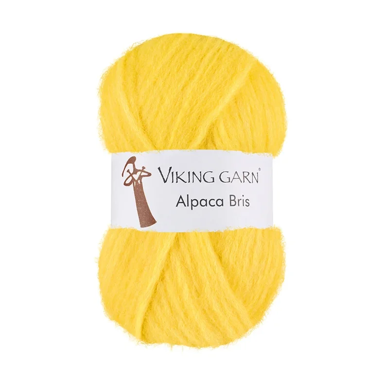 Alpaca Bris // CITRON GUL nr. 344