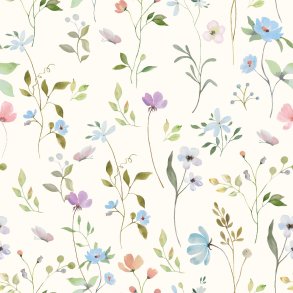 Bomulds Rib Jersey // Blue Summer