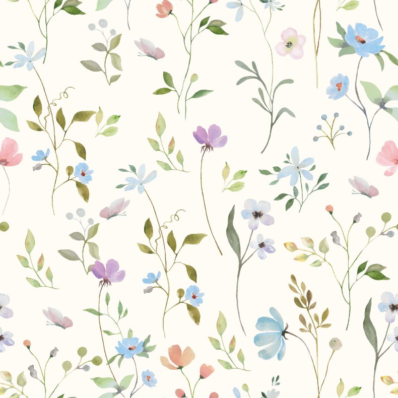 Bomulds Rib Jersey // Blue Summer