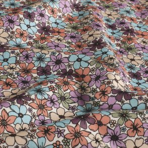 Bomulds L�rred // Lilla flover pover