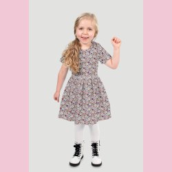 Bomulds L�rred // Lilla flover pover