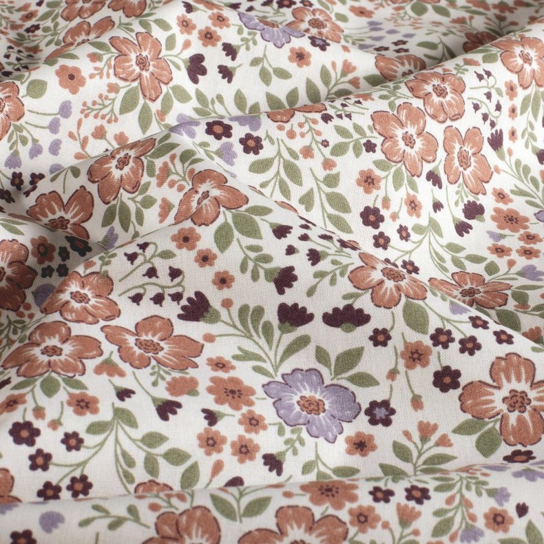 Bomulds L�rred // Flora Rose