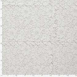 Broderi Blonde // Hvid 50