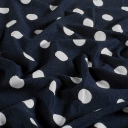 Viskose Jersey // Polka Marine bl�