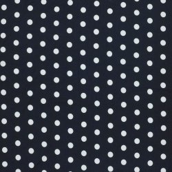 Viskose Jersey // Polka Marine bl�