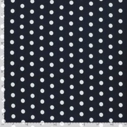 Viskose Jersey // Polka Marine bl�