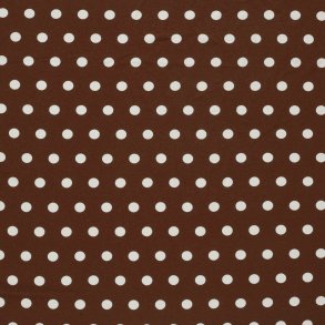 Viskose Jersey // Polka Brun
