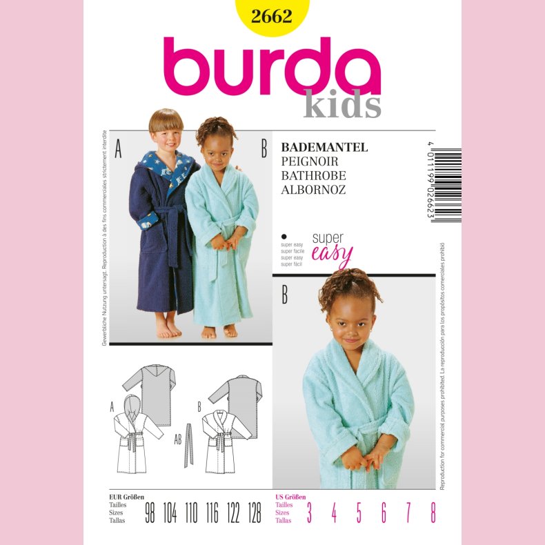 Burda - 2662 - badek�be / morgenk�be