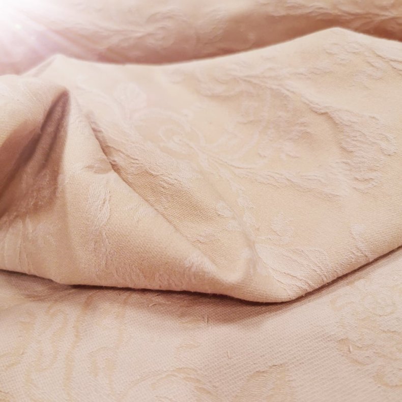 Jacquard Brokade m. str�k 119,- Rosa pudder