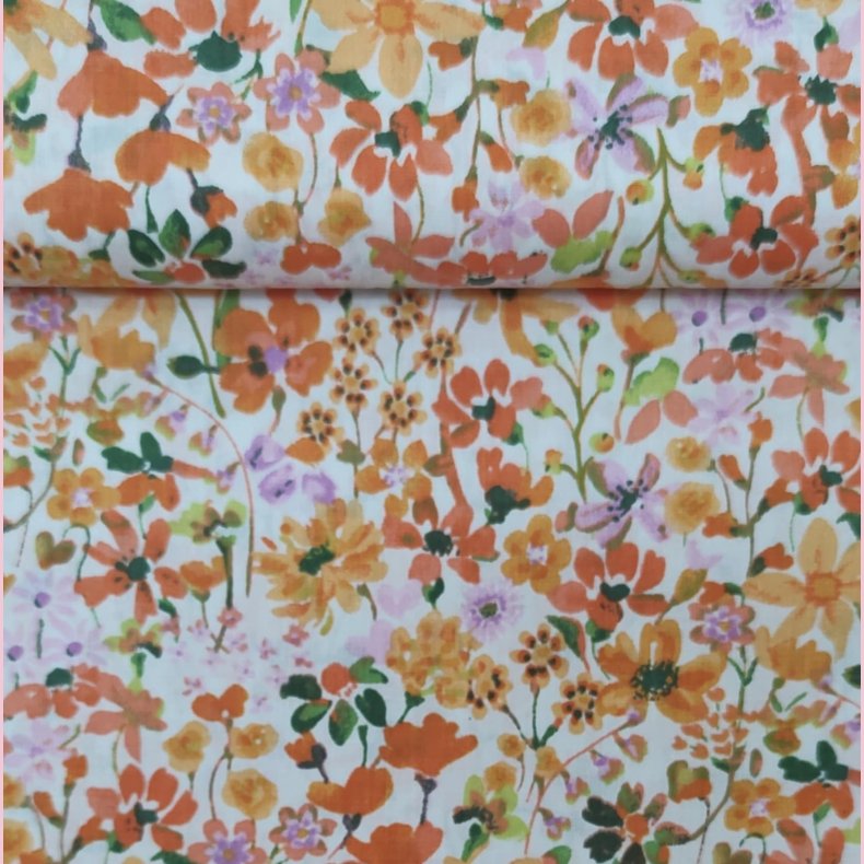 Poplin // Olivia orange