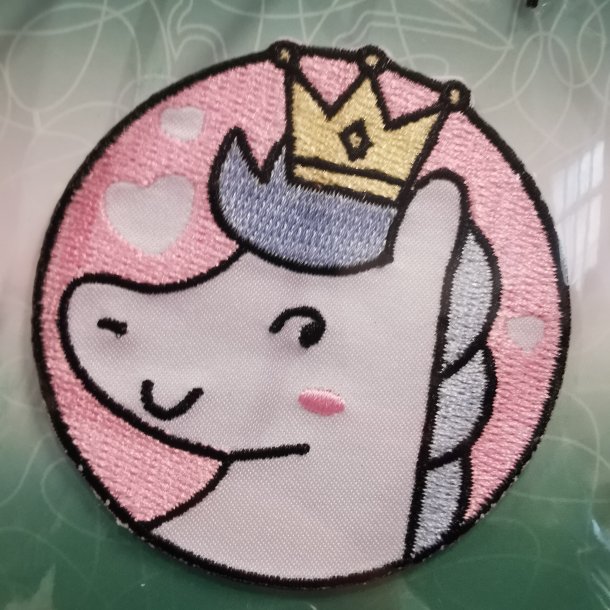 STRYGEMRKE - Unicorn hest rund