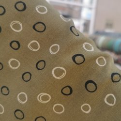 Viskose vvet 119,- Grn Grafisk m. cirkler 