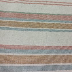 Kiper vvet viskose bomuld // Stribe Bordeaux brun hr