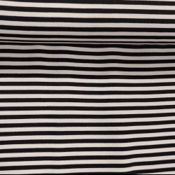 Viskose vvet 229,- stribe sort hvid