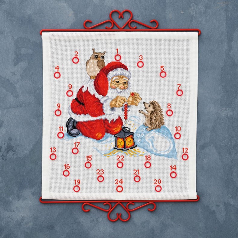 Julekalender // Julemand &amp; pindsvin 