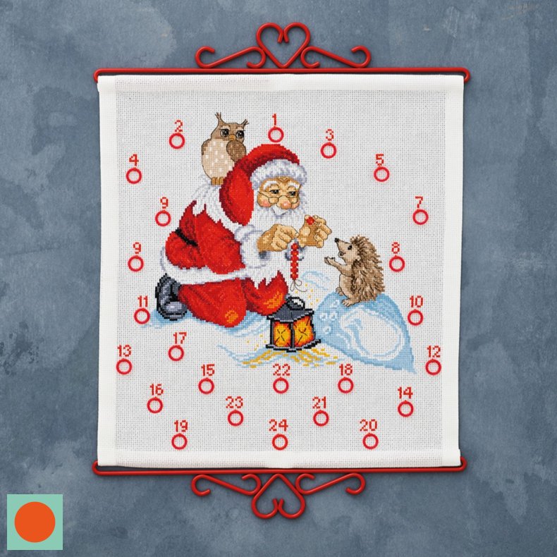 Julekalender // Julemand &amp; pindsvin 