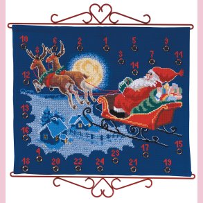 Julekalender // Julemanden i hans kane