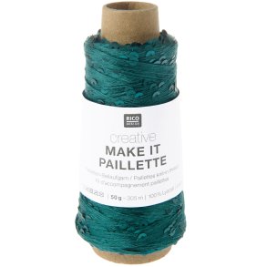 Nr. 3 // Make It Paillette Petrol
