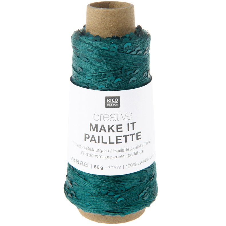 Nr. 3 // Make It Paillette Petrol