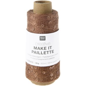 Nr. 5 // Make It Paillette Brun