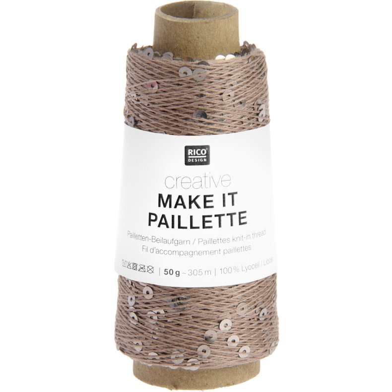 Nr. 9 // Make It Paillette Beige Bronze