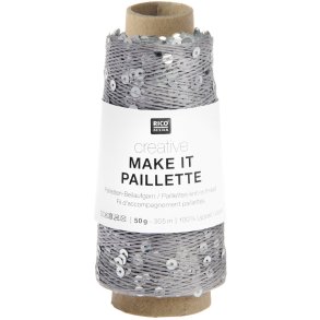 Nr. 10  // Make It Paillette Gr� S�lv