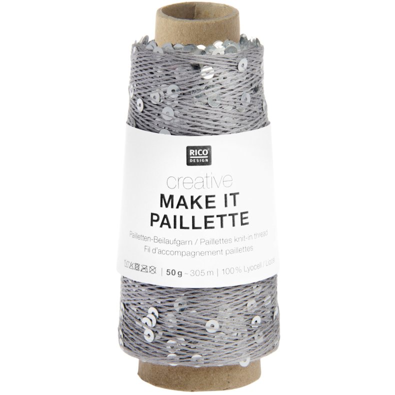 Nr. 10  // Make It Paillette Gr� S�lv