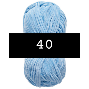 Nr. 40 Bl // Chenille
