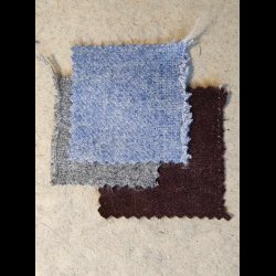 Uld vvet 299,-  Hav bl