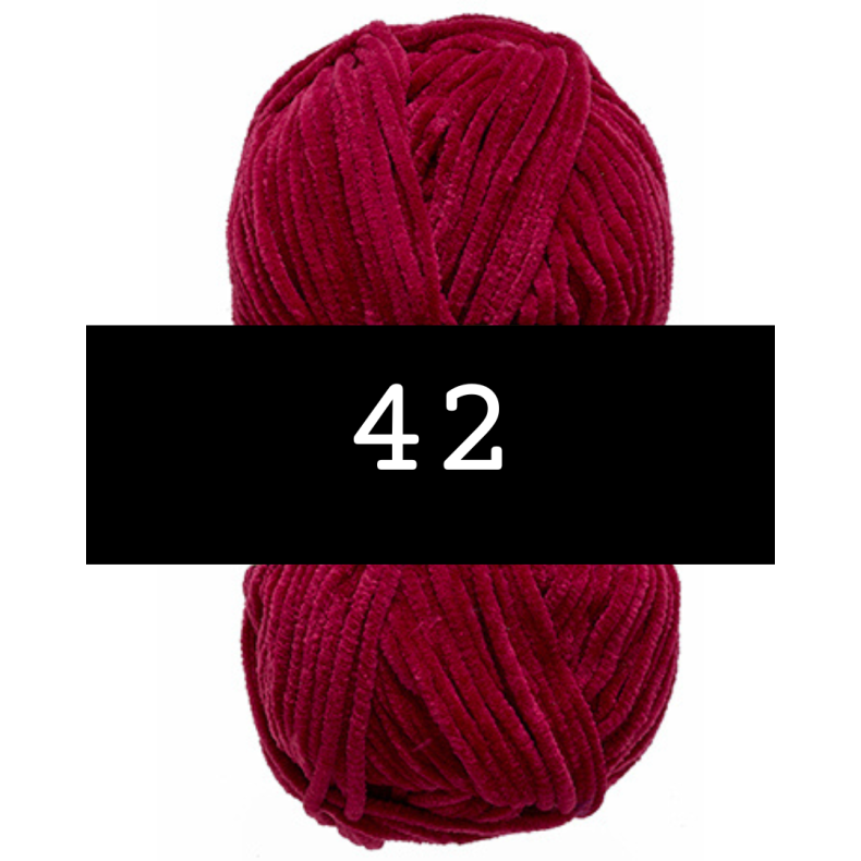 Nr. 42 Bordeaux // Chenille