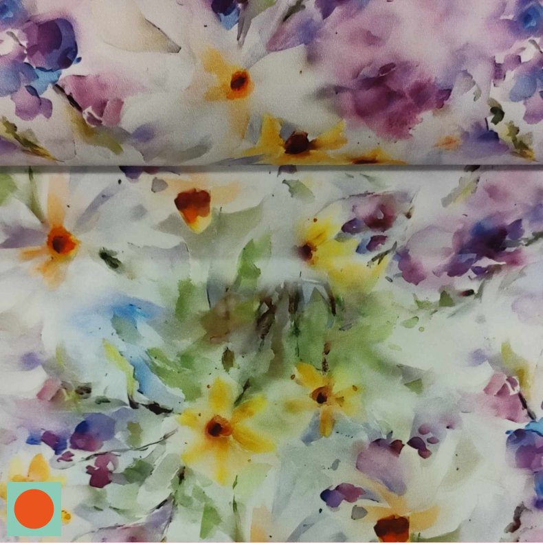 Flowers spring Watercolor