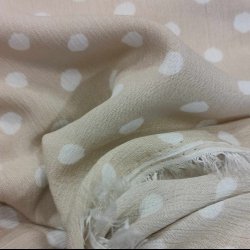 Crepe vvet 119,- Khaki creme prik